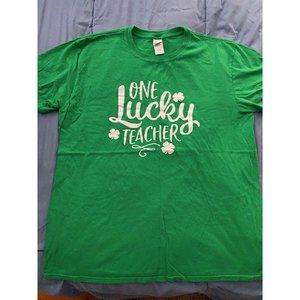 "One Lucky Teacher" T Shirt